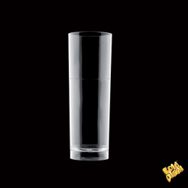 Kelímek Opakovaně Použitelné SAN Tumbler Průhledný 200ml (6 Kousky)