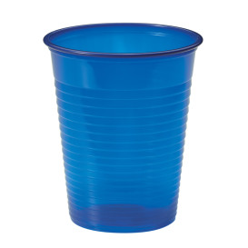 Plastové Kelímek PS Tmavě Modrá 200ml Ø7cm (50 Kousky)