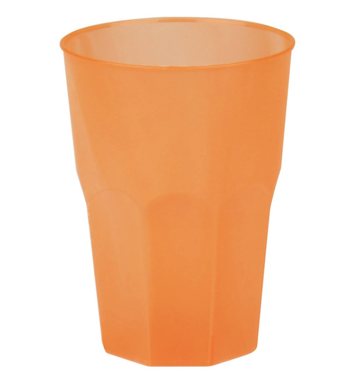 Plastové Kelímek " Frost " Oranžový PP 350ml (20 Kousky)