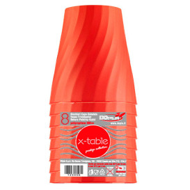 Plastové Kelímek PP " X-Table " Oranžový 320ml (8 Kousky)