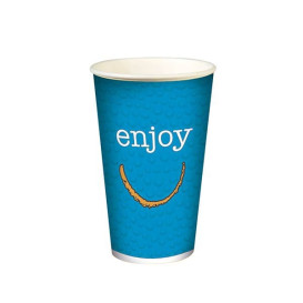 Kartonové Kelímek 22 Oz/ 680 ml " Enjoy " Ø9,0cm (1000 Kousky)