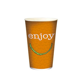 Kartonové Kelímek 12 Oz/360 ml " Enjoy " Ø8,0cm (2000 Kousky)