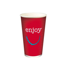 Kartonové Kelímek 12 Oz/360 ml " Enjoy " Ø8,0cm (2000 Kousky)