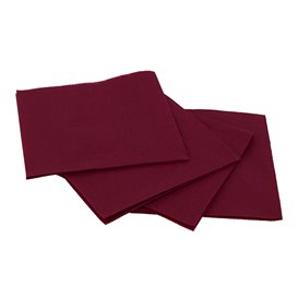 Papírové Ubrousky Mikrobod 20x20cm 2 Vrstvy Bordeaux (100 Kousky)