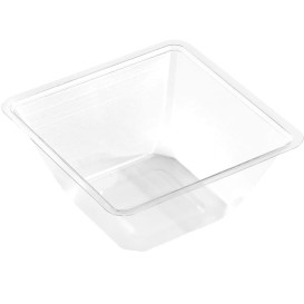 Misky Mini Plastové PET s Tepelné Těsnění 250ml 90x90x60mm (600 Kousky)