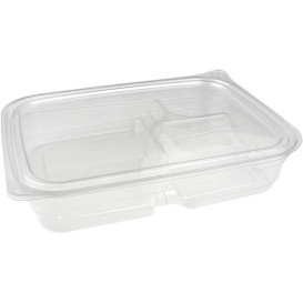 Obaly Plastové PET 3 Vrstvami 700ml 22x16x4cm (75 Kousky)