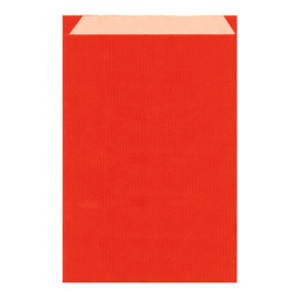 Papírová Kraft Obálka Červená 12+5x18cm (125 Kousky)
