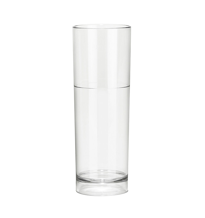 Kelímek Opakovaně Použitelné SAN Tumbler Průhledný 200ml (6 Kousky)