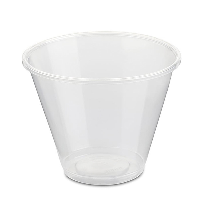 Miska Plastové PP Průhledný 280ml Ø9,4cm (50 Kousky)