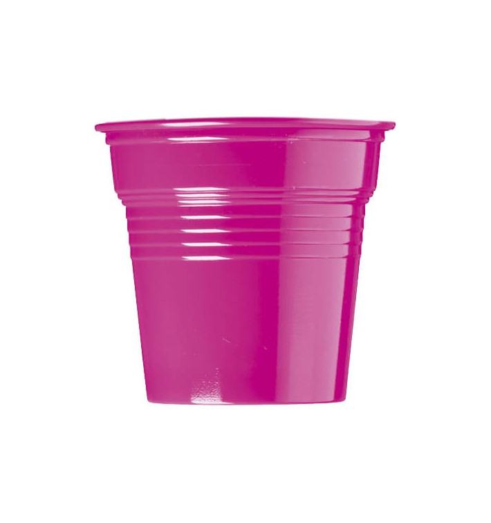 Kelímek Plastové PS Fuchsie 80ml Ø5,7cm (50 Kousky)