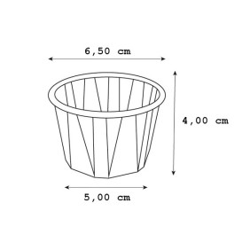 Miska Papírové Skládané 120ml (5000 Kousky)