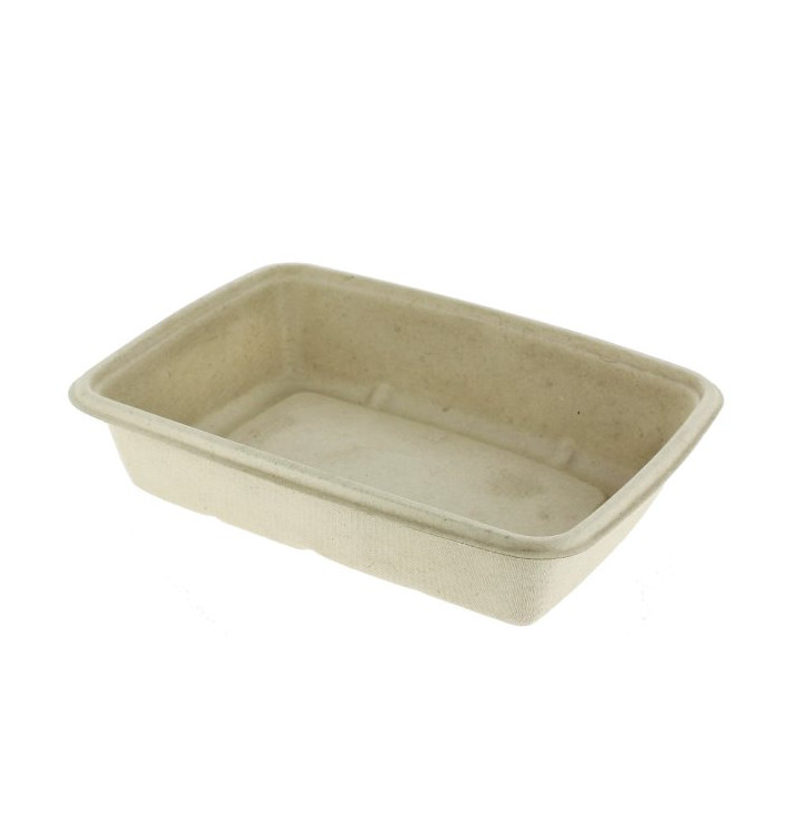 Obaly z Cukrové Třtiny PLA 1350ml 23x18x5cm (300 Ks)