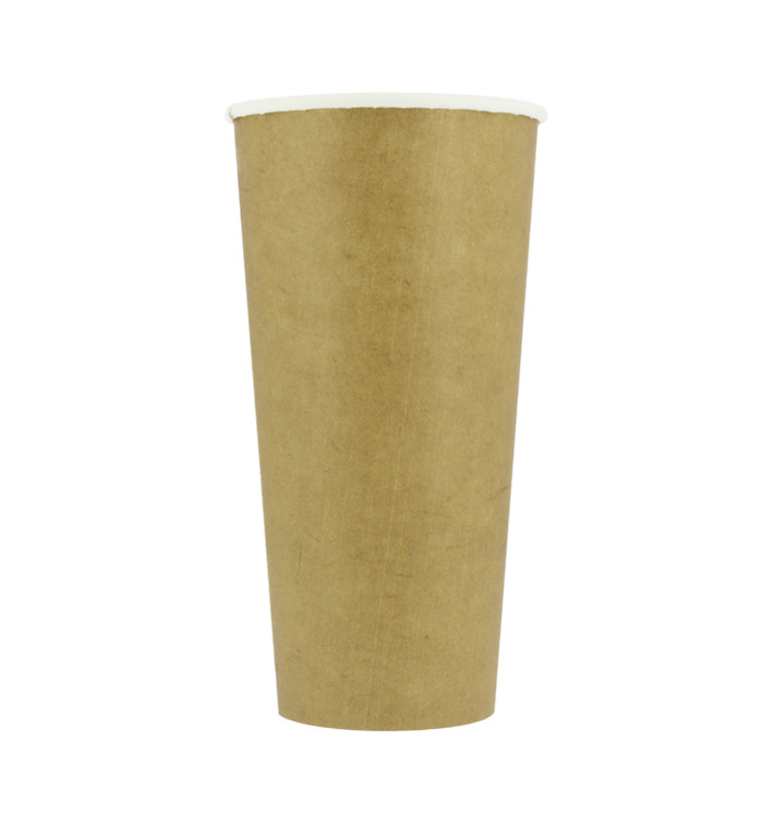 Kartonové Kelímek ECO 22 Oz/660ml Kraft Ø9cm (50 Ks)