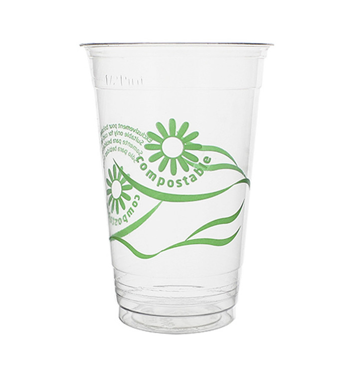 Kelímek PLA " Green Spirit " Průhledný 330ml (50 Ks)