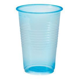 Plastové Kelímek PP Modrý Průhledný 230ml (100 Ks)