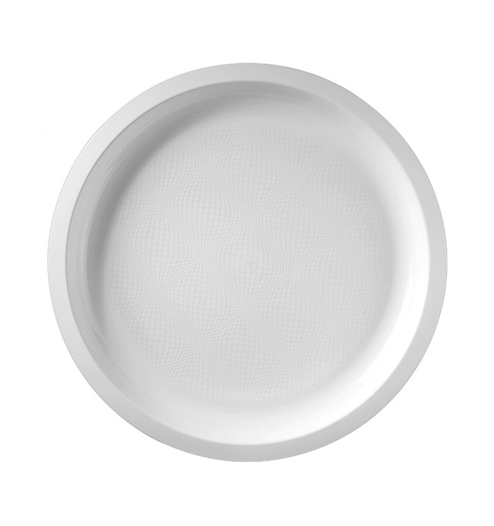 Plastové Talíř Bílý Round PP Ø290mm (25 Ks)