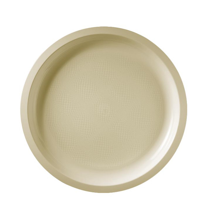 Plastové Talíř Krémový Round PP Ø290mm (25 Ks)