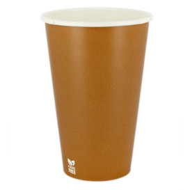 Papírový Kelímek Bez Plastů 12 Oz/360ml "Karamel" Ø8cm (1.000 Ks)