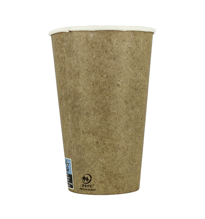 Kartonové Kelímek 12Oz/385ml Kraft Ø7,5cm (55 Ks)