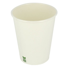 Papírový Kelímek Bez Plastů 8 Oz/240ml Bílý Ø8cm (50 Ks)