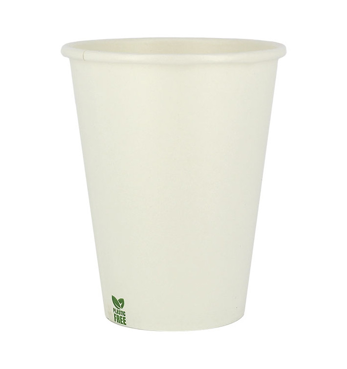 Papírový Kelímek Bez Plastů 14 Oz/420ml Bílý Ø9cm (50 Ks)