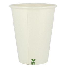 Papírový Kelímek Bez Plastů 14 Oz/420ml Bílý Ø9cm (50 Ks)