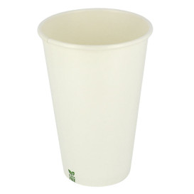 Papírový Kelímek Bez Plastů 16 Oz/480ml Bílý Ø9cm (50 Ks)