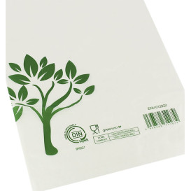 Igelitová Taška s Průhmatem Home Compost “Be Eco!” 20x33cm (100 Ks)