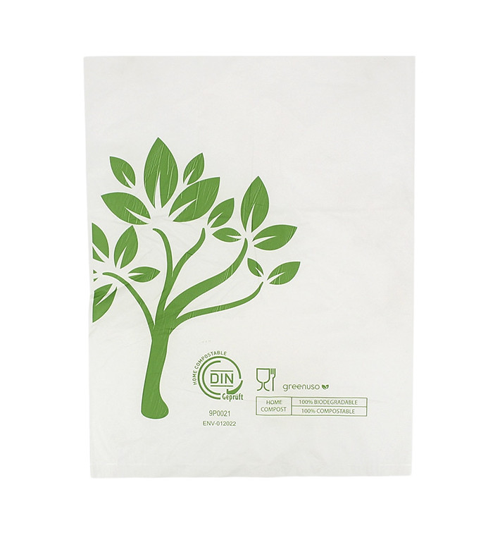 Nákupní Tašky Home Compost “Be Eco!” 23x30,5cm (100 Ks)