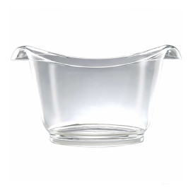 Opakovaně použitelný kbelík na led SAN Transparentní na 7-8 lahví (1 Ks)
