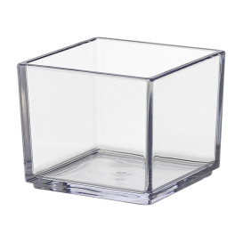 SAN "Cube" Odolná degustační miska Transparentní 65ml (72 Ks) 