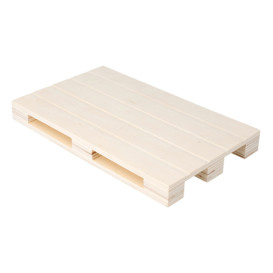 Podnos Mini Paleta Dřevěný 20x12x2 cm (40 Ks)