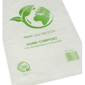 Igelitová Taška s Průhmatem Bio Home Compost 20x33cm (100 Ks)