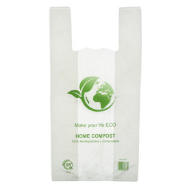 Mikrotenová Plastové Taška Bio Home Compost 40x50cm (1.000 Ks)