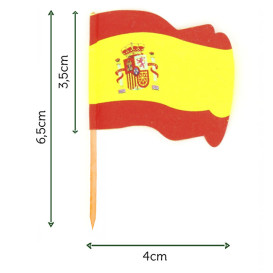 Napichovátka Vlajky " España " 65mm (144 Ks)