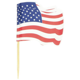 Napichovátka Vlajky " USA " 65mm (144 Ks)