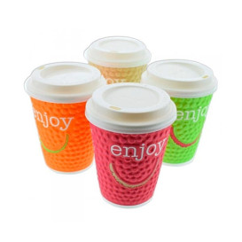 Kartonové Kelímek 12 Oz/360ml " Enjoy " Ø9,0cm (680 Kousky)