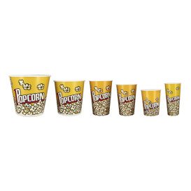 Krabička na Popcorn 3900ml 18,1x14,2x19,4cm (25 Ks)