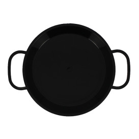 Mini Paella Černá pro Ochutnávky PP 150mm (150 Ks)