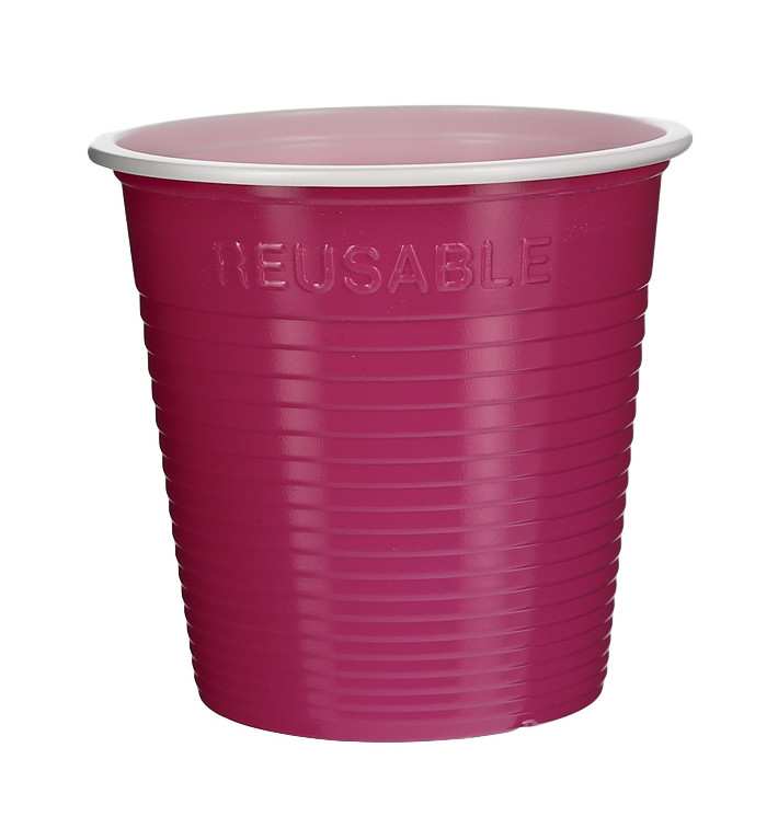 Plastové Kelímek PS Dvoubarevná Fuchsie 230 ml (420 Ks)