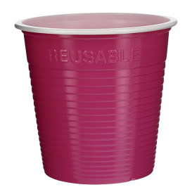 Plastové Kelímek PS Dvoubarevná Fuchsie 230 ml (30 Ks)