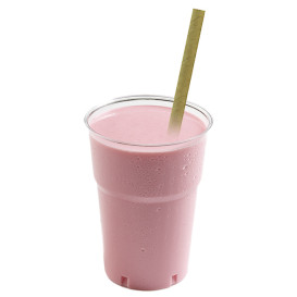 Papírová Rovná Brčka Kraft Smoothie Ø8mm 19,7cm (3.000 Ks)