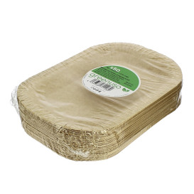 Kartonové Podnos Proti Tukům Kraft 15x23cm 245g/m² (750 Ks)