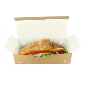 Krabička na Potraviny pro Fast Food Velkým Kraft 200x100x50mm (375 Ks)