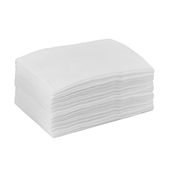 Disposable Spunlace Towel for Manicure White 20x30cm 43g/m² (100 Ks) 