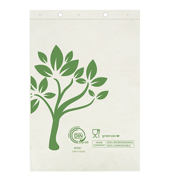 Taška na trhu Block Home Compost “Be Eco!” 23x33cm (100 Ks)