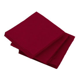 Papírové Ubrousky Mikrobod 20x20cm 2 Vrstvy Bordeaux (2400 Ks)