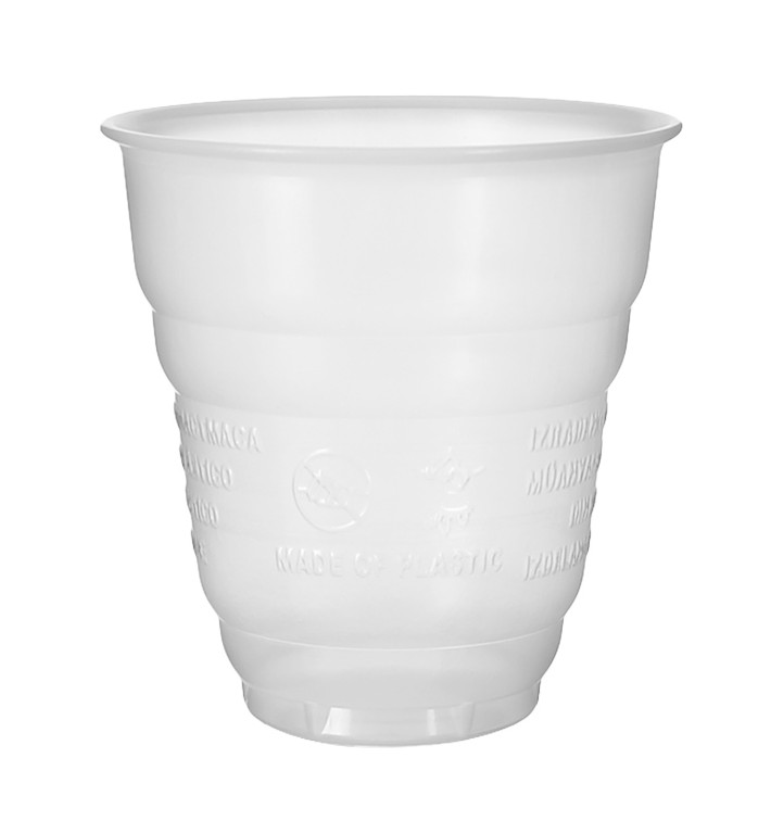 Plastové Kelímek Prodejní Designové Průhledný 166ml Ø7,0cm (100 Ks)