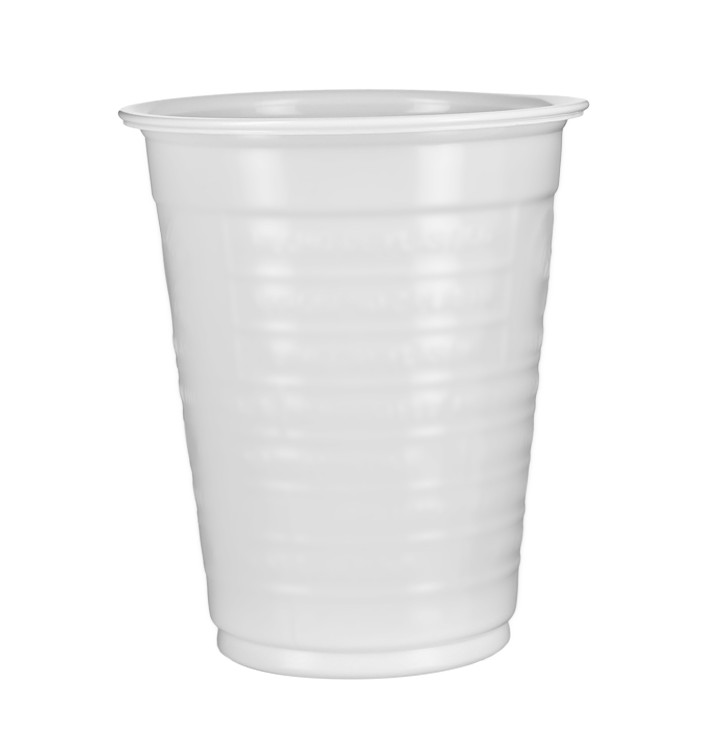 Plastové Kelímek PS Bílý 200ml Ø7,0cm (100 Ks)