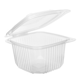 Miska s Víčkem PP Průhledný 375ml 123x114mm (50 Ks)